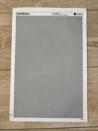 Letraset letratone vintage rub - letraset,