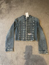 Zara TRF Denim Fitted Jacket
