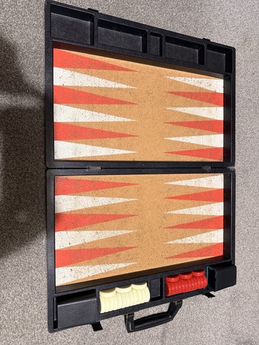 Vintage backgammon set - vintage, in