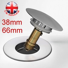 38/66mm Chrome Pop Up Basin