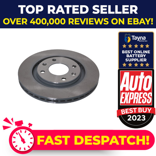 Brake discs pair vented - 2x,