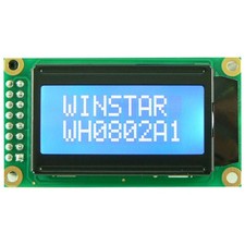 Winstar LCD 8x2 STN Neg Blue