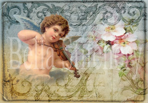 Shabby chic victorian - victorian, cherubs