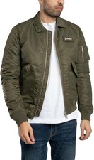 Schott NYC Bomber Jacket Unisex – Lightweight, Warm, Durable Aviation Heritage