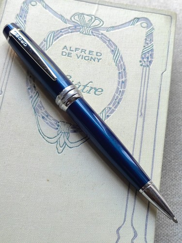 Cross blue lacquer ballpoint - cross,