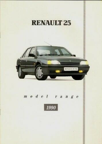 Renault 1989 uk market - 25,