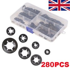 280Pcs Starlock Washers Push