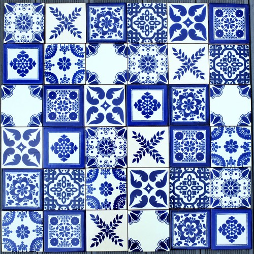 Mexican tiles cafe - azul,