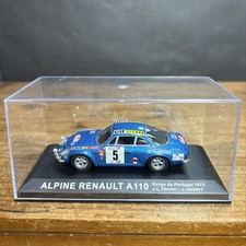 IXO Alpine Renault A110 Rally Portugal 1973 Therier & Joubert  Model Car 1:43