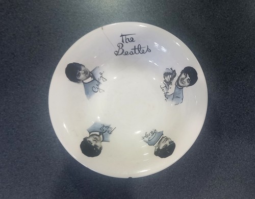 Beatles china cereal - cereal, bowl