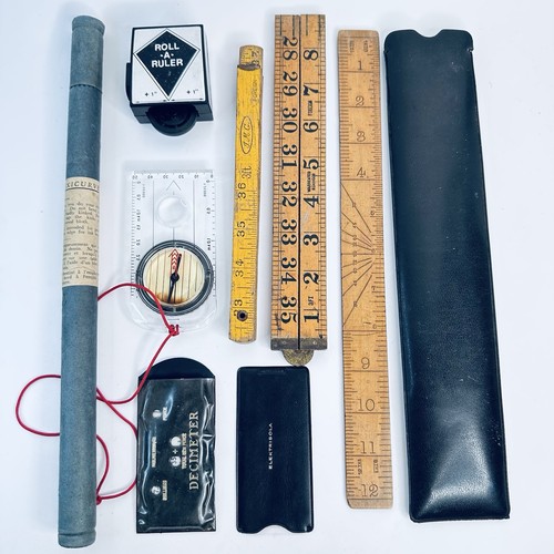 Vintage measuring instruments - vintage,