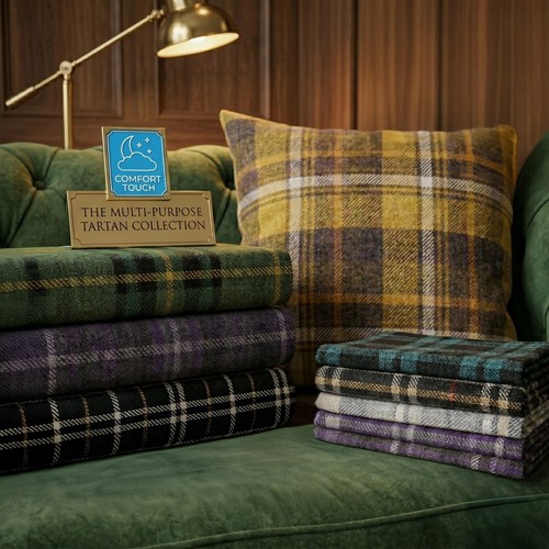 Tartan upholstery fabric for - upholstery,