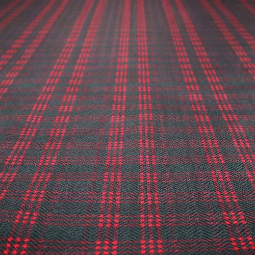 Dark plaid upholstery fabric - dark,