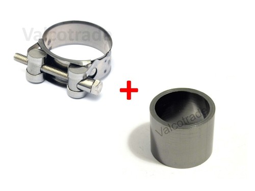 Exhaust gasket and clamp - and,