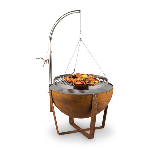 Fire bowl pit - pit, camping