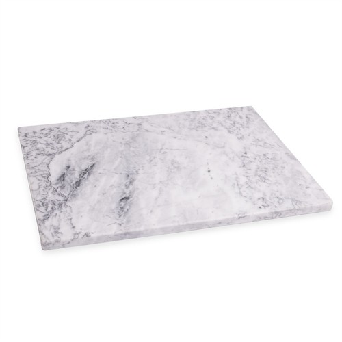 Chopping board white marble - white,