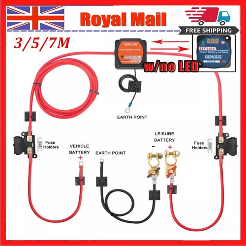 Battery split charge - 3/5/7m,