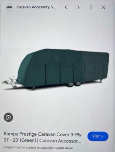 Kampa prestige caravan cover - prestige,