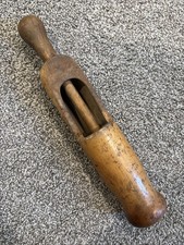 Vintage WOODEN WINE BOTTLE