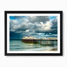 Cromer Pier Art Print Framed Wall Art Poster Canvas Print Picture