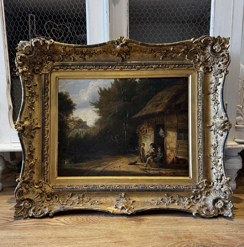 Antique 19th century oil - 19th,