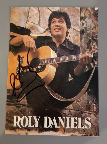 Roly daniels hand signed photo - roly,