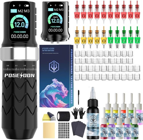 Cordless tattoo machine kit - cordless,