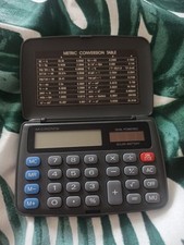 1980's Micronta EC-451 Dual Powered Solar/Battery Calculator
