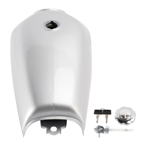 Silver retro gas - tank, for