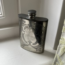 Vintage English Pewter Hip