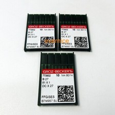 30 Groz Beckert DCX27 DCX1 B27 Industrial Serger Overlock Sewing Needles