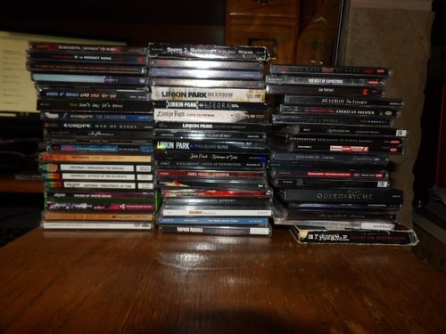 Rock metal s - cd's, list