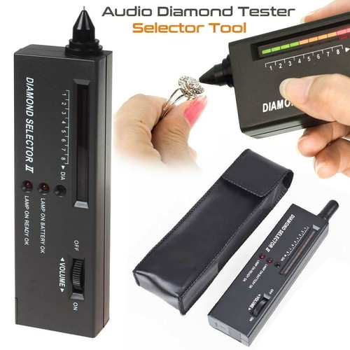 Gold silver diamond tester - silver,