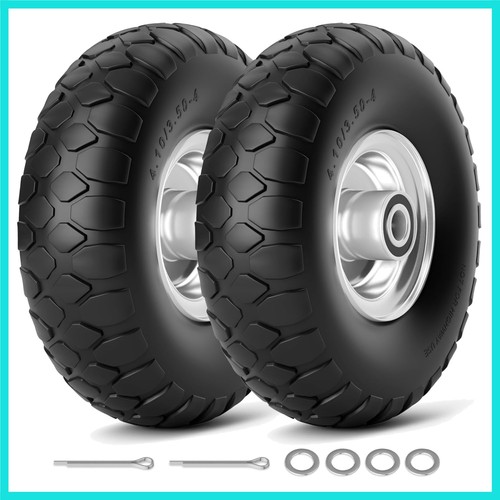 Flat free tire 10 - 4.10/3.50-4,
