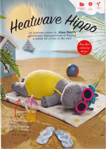 Alan dart heatwave - hippo, toy