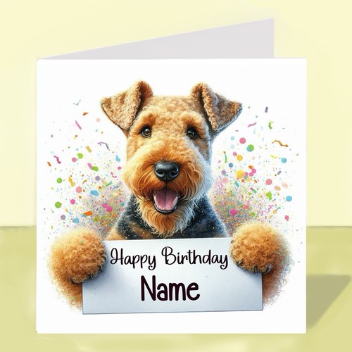 Personalised airedale terrier - airedale,