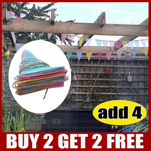 Triangle flags bunting - triangle,