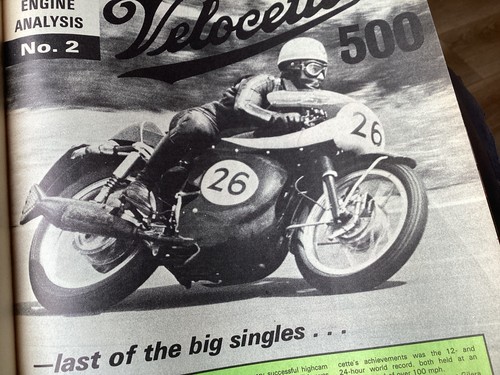 Velocette 500 engine period - velocette,