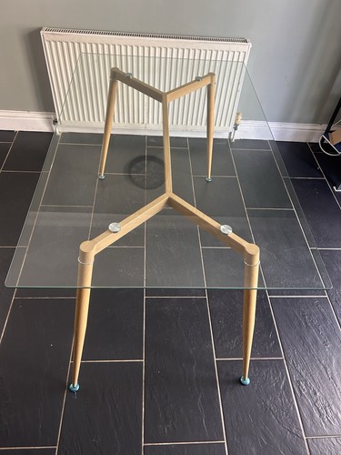 Habitat glass dining table - habitat,