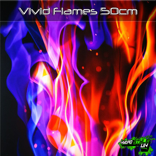 Rolled vivid flames - rolled,