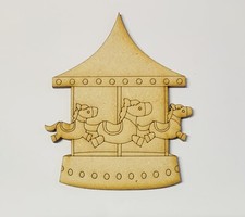Carousel With Horse Mdf Size