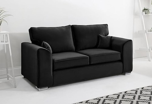 Velvet sofa corner - velvet,