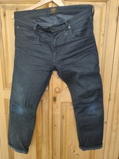 Lee 101 Rider 14..5 Oz Blue Selvedge Jeans  Japan denime Green limited edition 