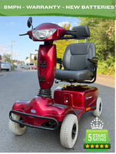 Invacare Auriga Long Distance Quick 4-6 Mph Mobility Scooter - Fast - Serviced