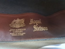 Vintage Fedora hat Royal