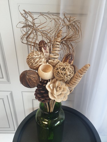 Hand tied bouquet - hand, exotic