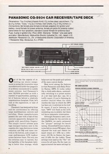 Panasonic s934 car - panasonic,
