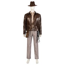 Indiana Jones 2023 Full Set Uniform Costume Cosplay Halloween