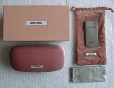 Miu Miu Pink Velour Hard