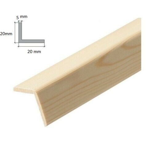 Pine corner trim - 1m, wood